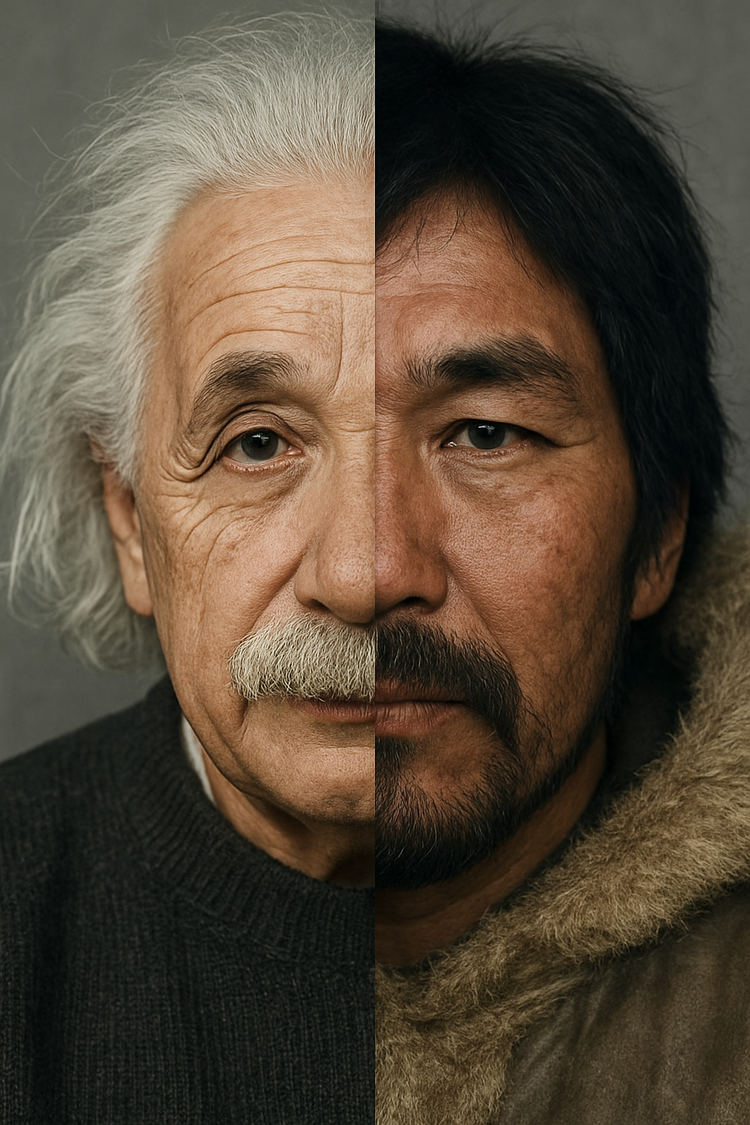 Einstein to Eskimo